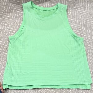 Lululemon Athletica Light Green Tank Top
